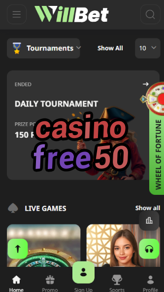 Casino Free 50 - Get 50 Free Spins Welcome Bonus-4x4casino.ydblkf.net