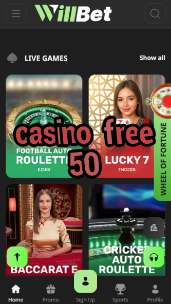 Casino Free 50 - Get 50 Free Spins Welcome Bonus-4x4casino.ydblkf.net